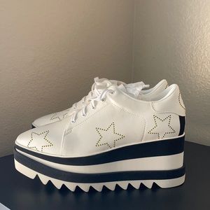 Brand new 7.5 Stella McCartney Elyse Platforms